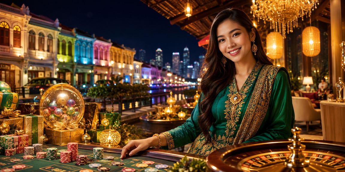 Suasana perayaan Hari Raya di Penang dengan aktiviti pertaruhan dalam talian di platform 854